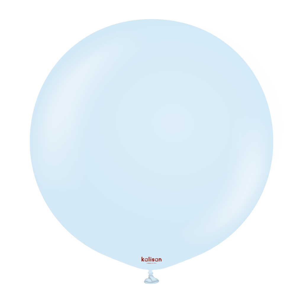 Balon Macaron baby blue 18"