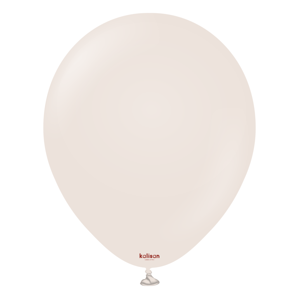 Balon Retro White sand 12"