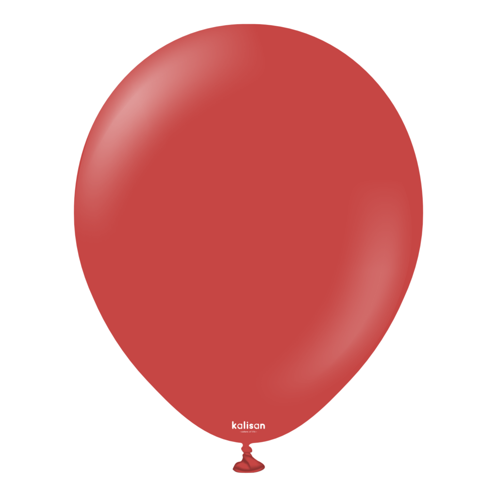 Balon Standard Deep red 12"