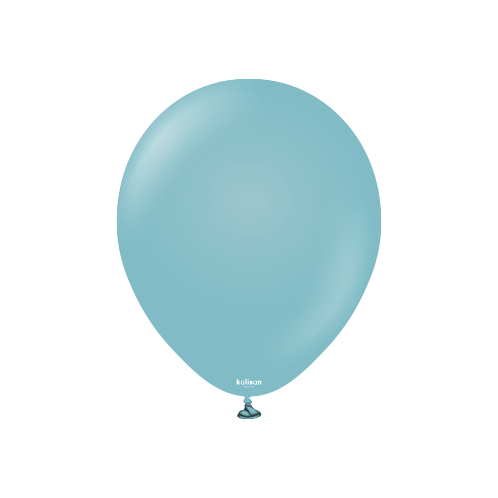 Balon Retro Blue glass 5"