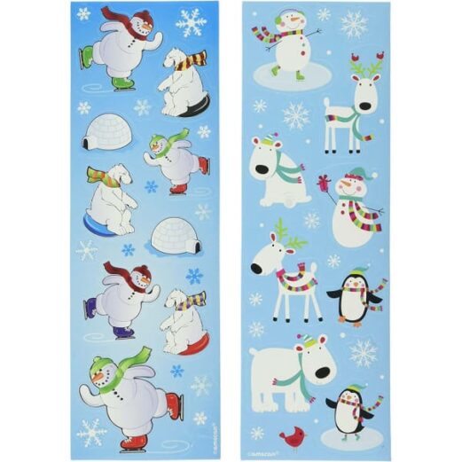 Joyful Snowman stikeri