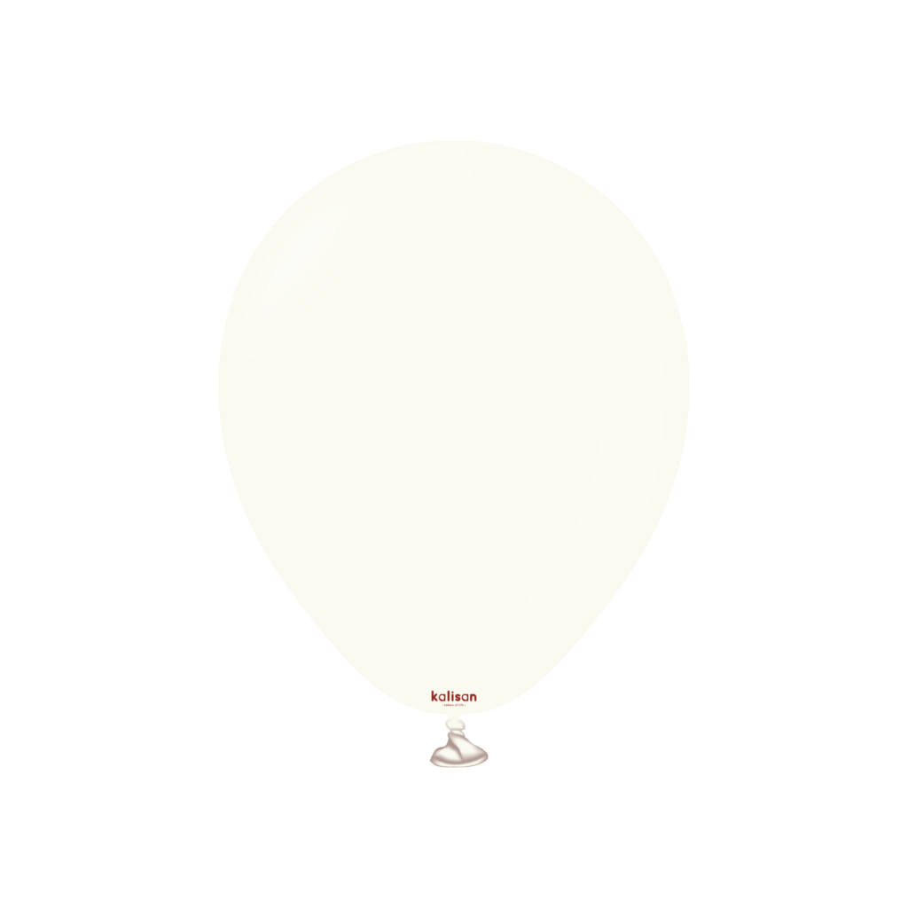 Balon Retro white 5"