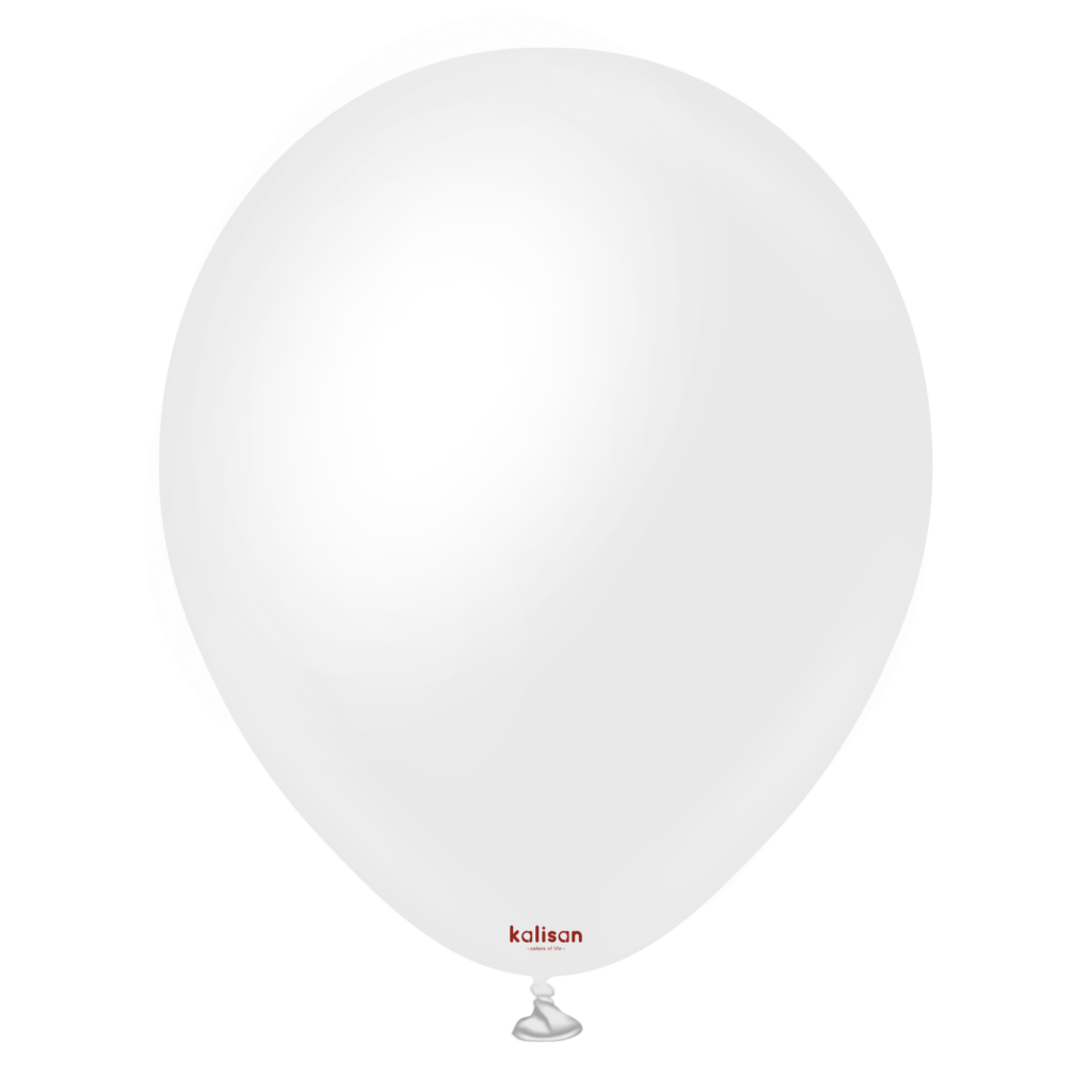 Balon Satin Snow white 12"