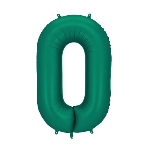 Zeleni balon broj 0
