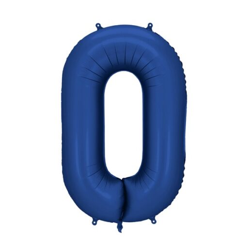 Plavi balon broj 0