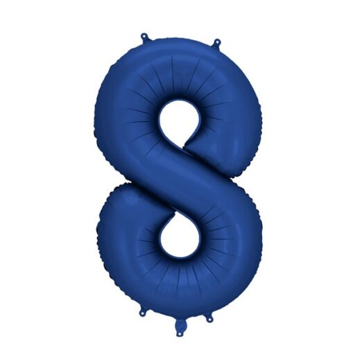 Plavi balon broj 8