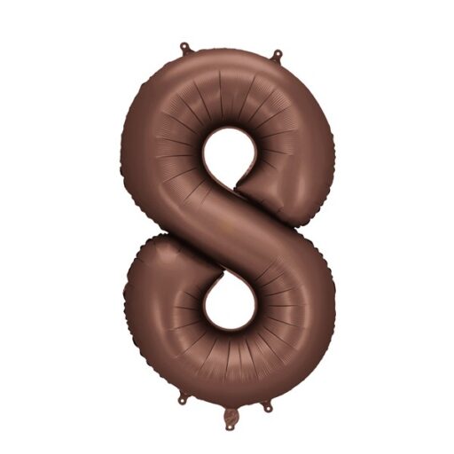 Braon balon broj 8