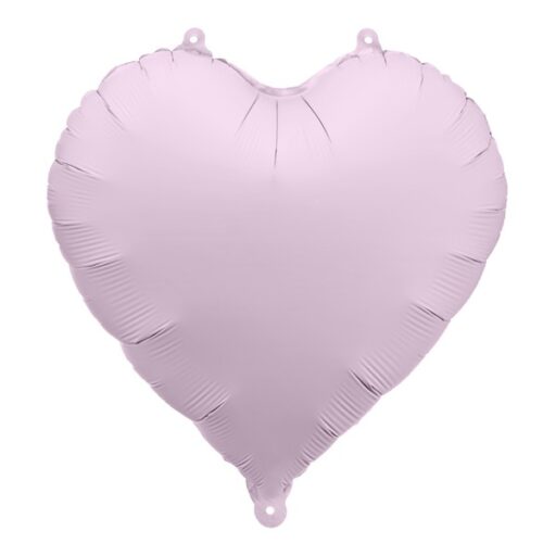 Lila balon u obliku srca
