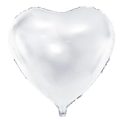 Balon srce bijelo