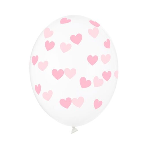 Providni balon sa rozim srcima
