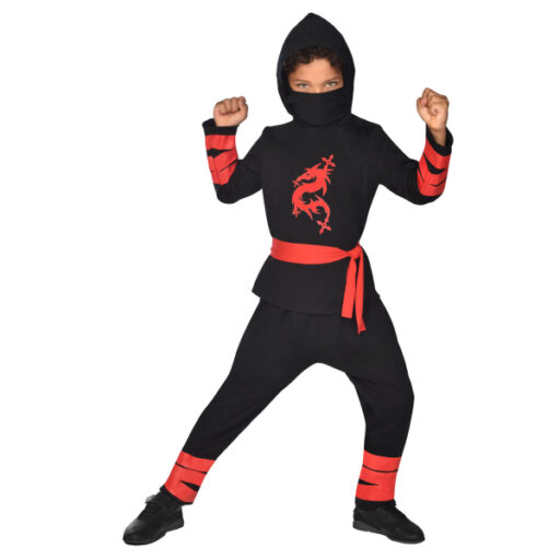 Kostim Ninja Warrior crni 4 - 6 godina