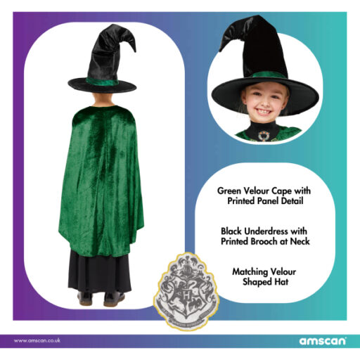 Kostim Profesorica McGonagall 4 - 6 godina - Image 3