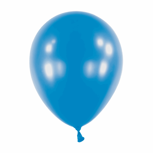 Balon Metallic Bright royal blue 11"