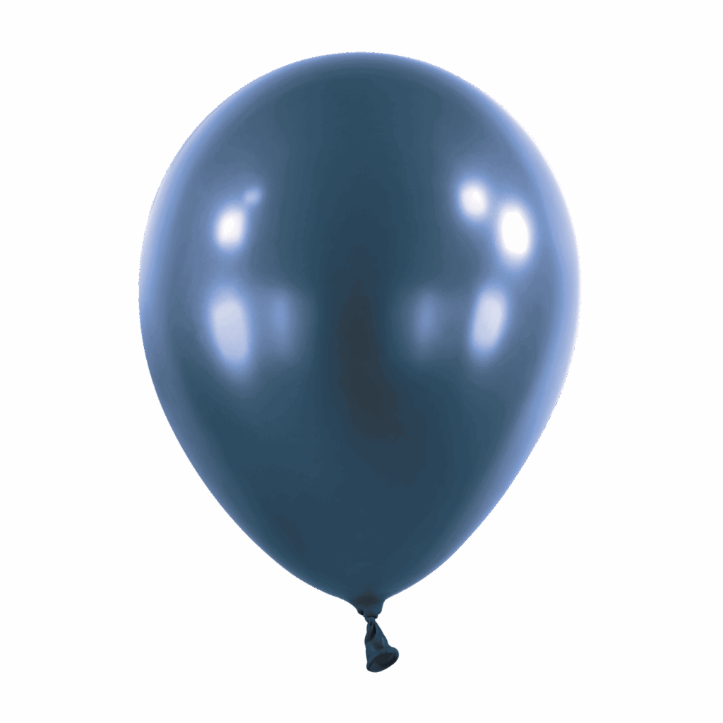 Balon Metallic Navy flag blue 11"