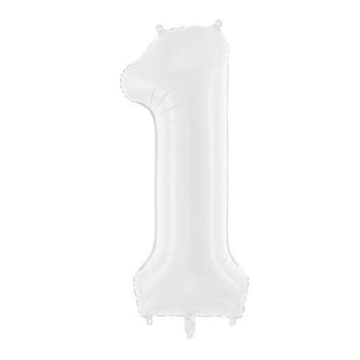 Bijeli balon broj 1