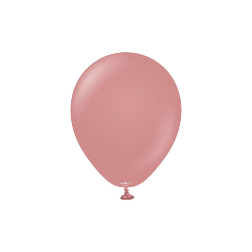 Balon Retro Rosewood 5"