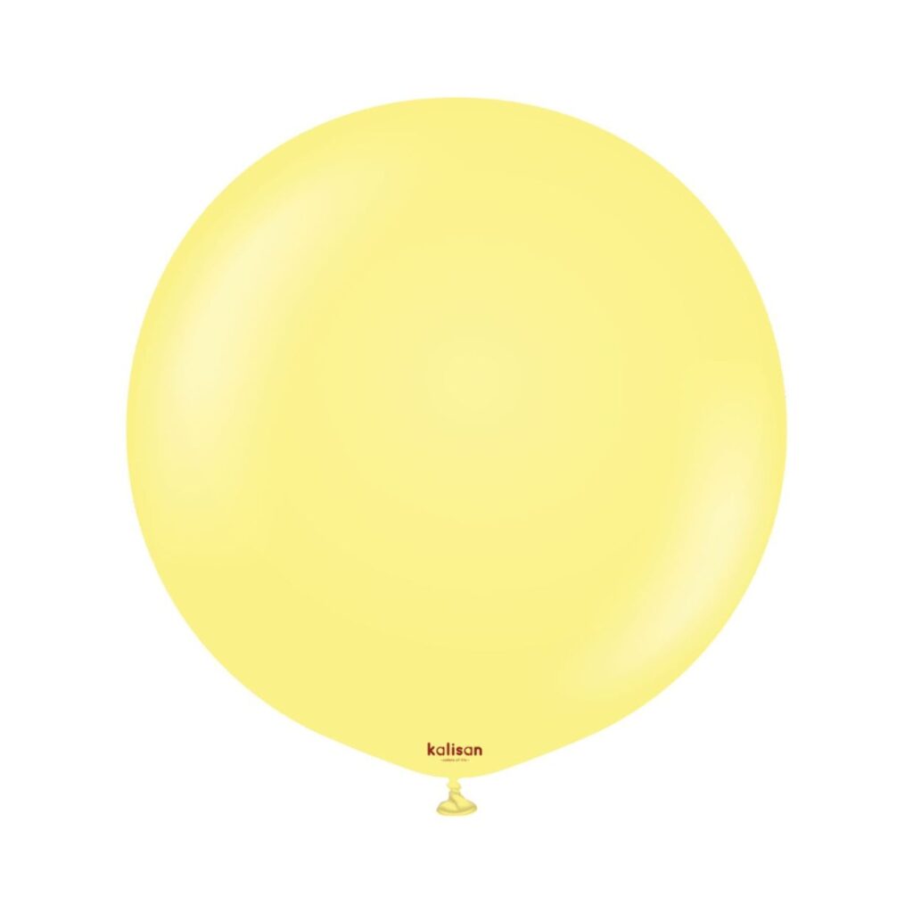 Balon Macaron Yellow 18"