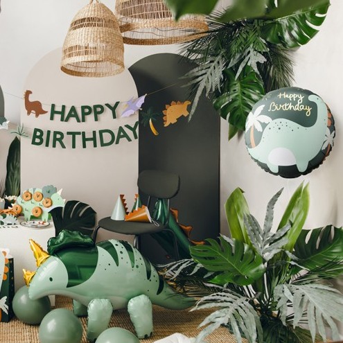 Balon Happy birthday dinosaurus - Image 3