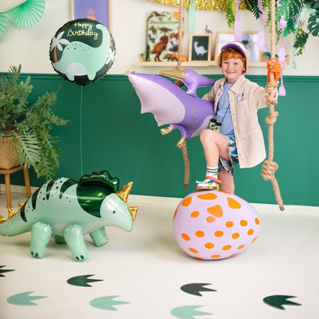 Balon Happy birthday dinosaurus - Image 2