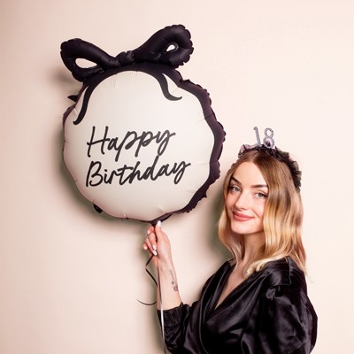 Balon Happy birthday sa mašnom - Image 2