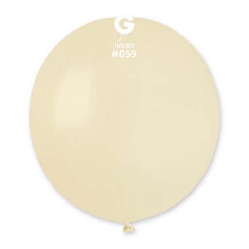 Balon Ivory 19"
