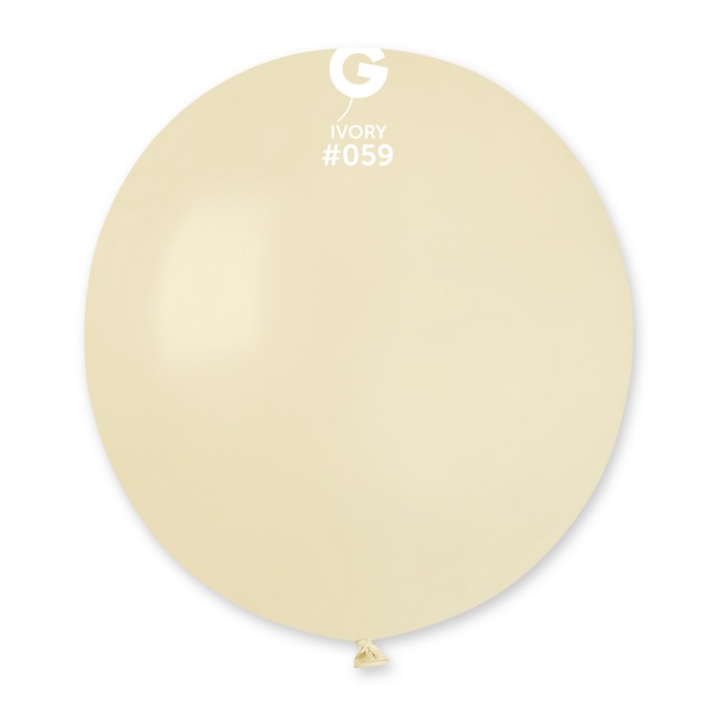 Balon Ivory 19"