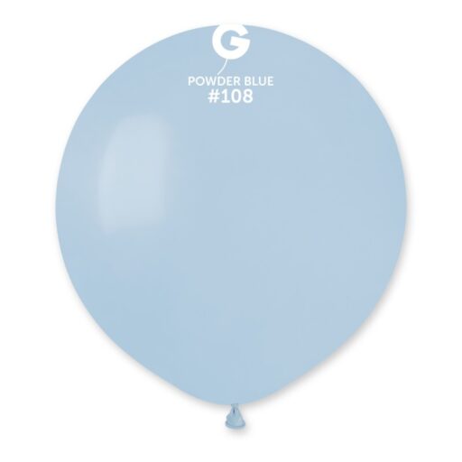 Balon Powder blue 19"