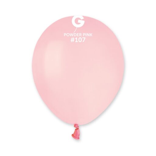 Balon Powder pink 5"
