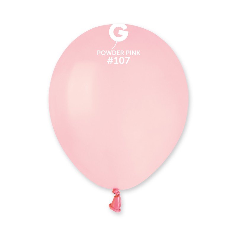 Balon Powder pink 5"