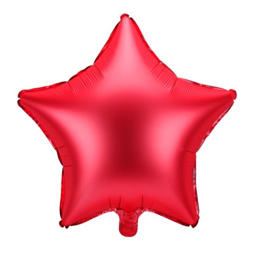 Crveni balon u obliku zvijezde