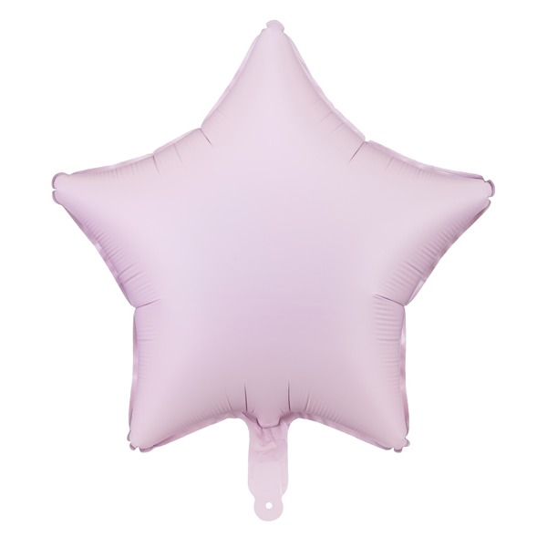 Lila balon u obliku zvijezde
