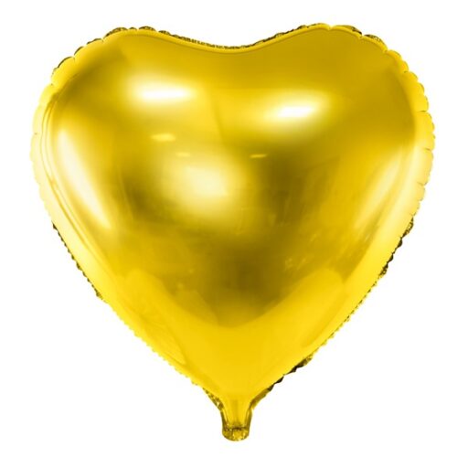 Zlatni balon u obliku srca