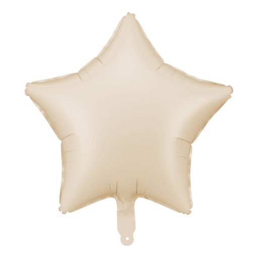 Bež balon u obliku zvijezde