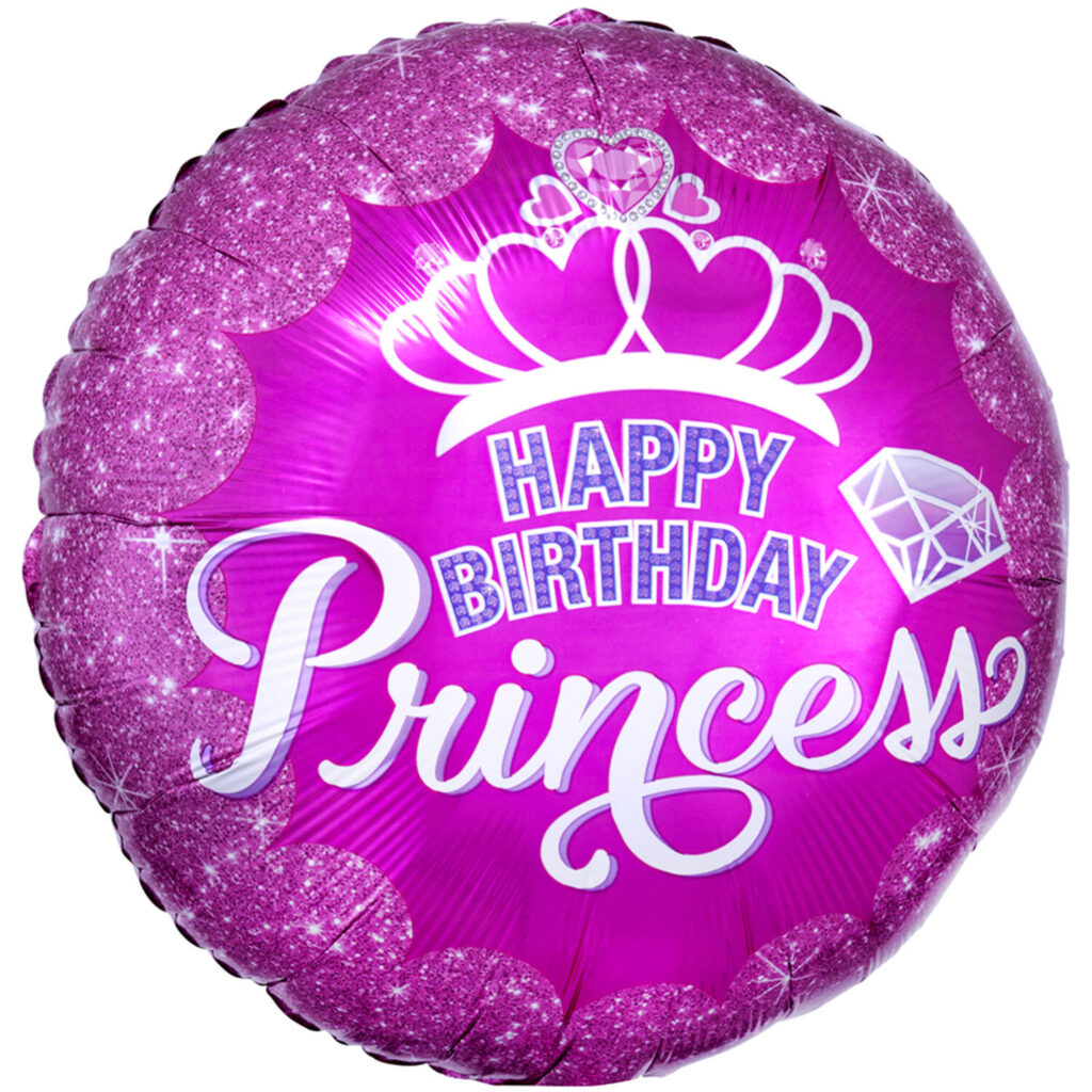 Balon Happy birthday princess