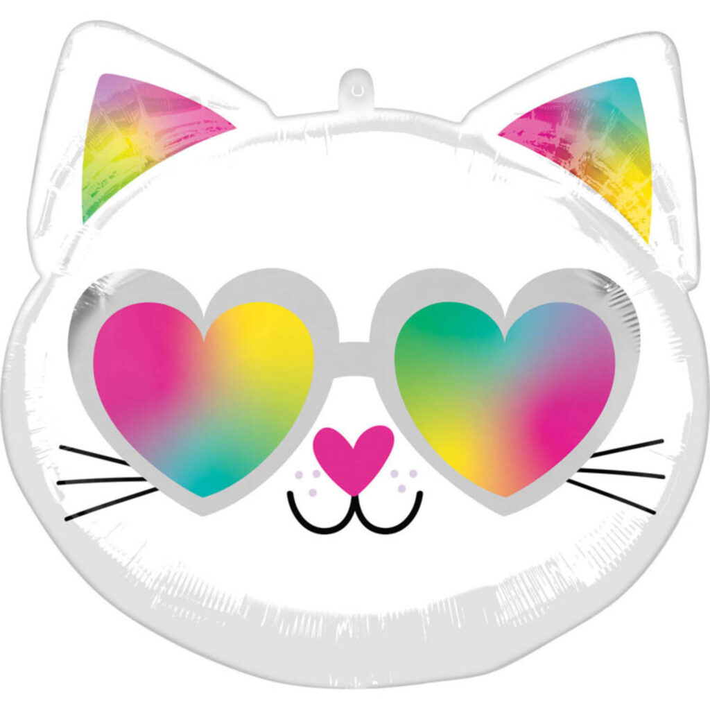 Balon Cool Kitty sa dva lica