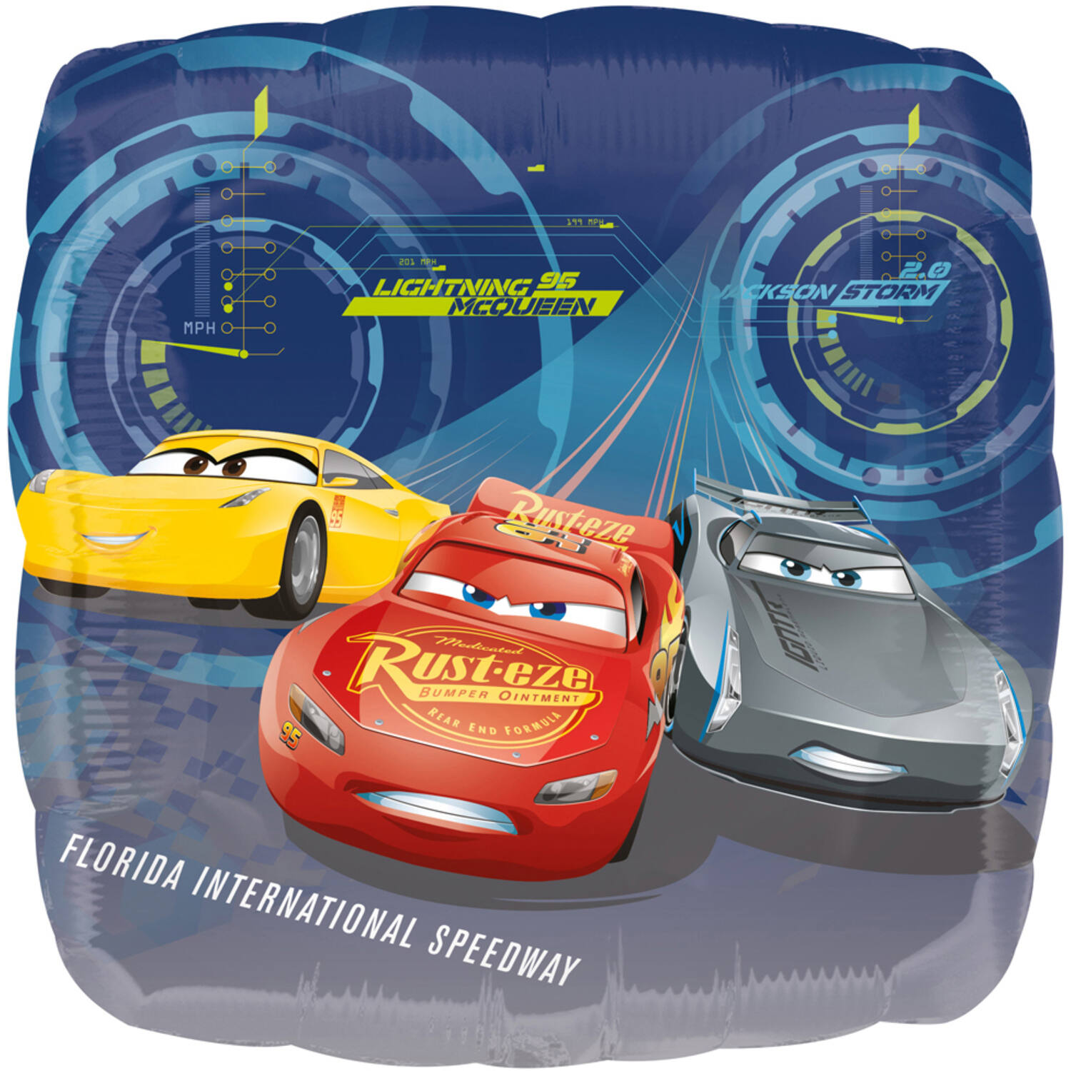 Balon Cars - Lightning McQueen
