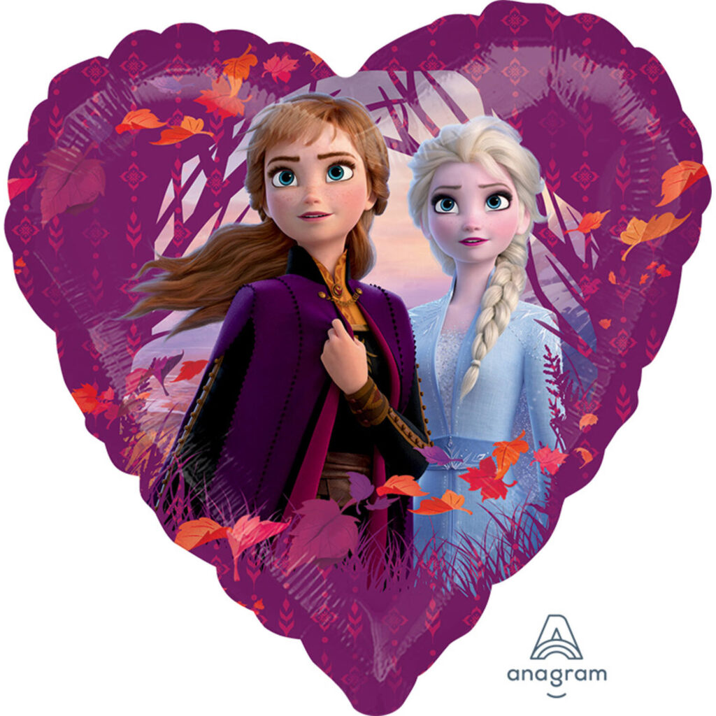 Balon Frozen srce