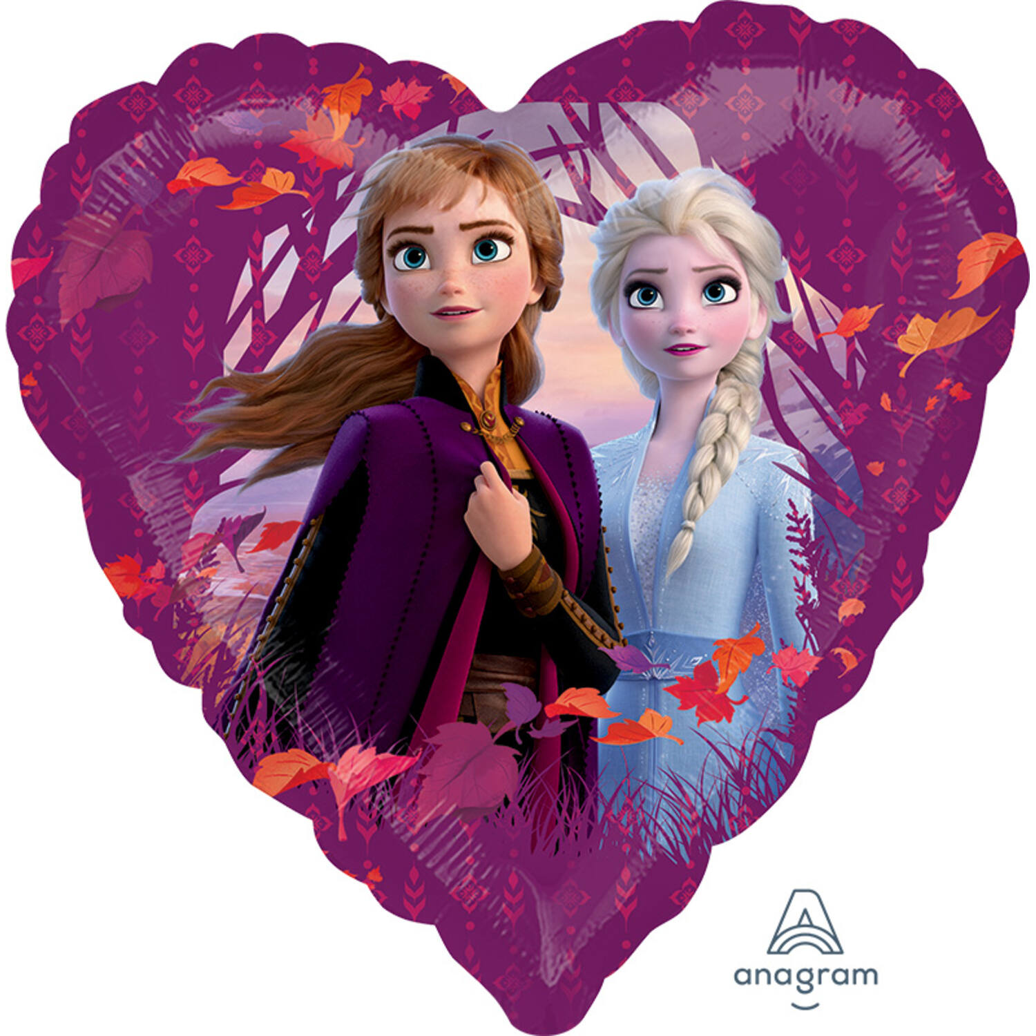 Balon Frozen srce