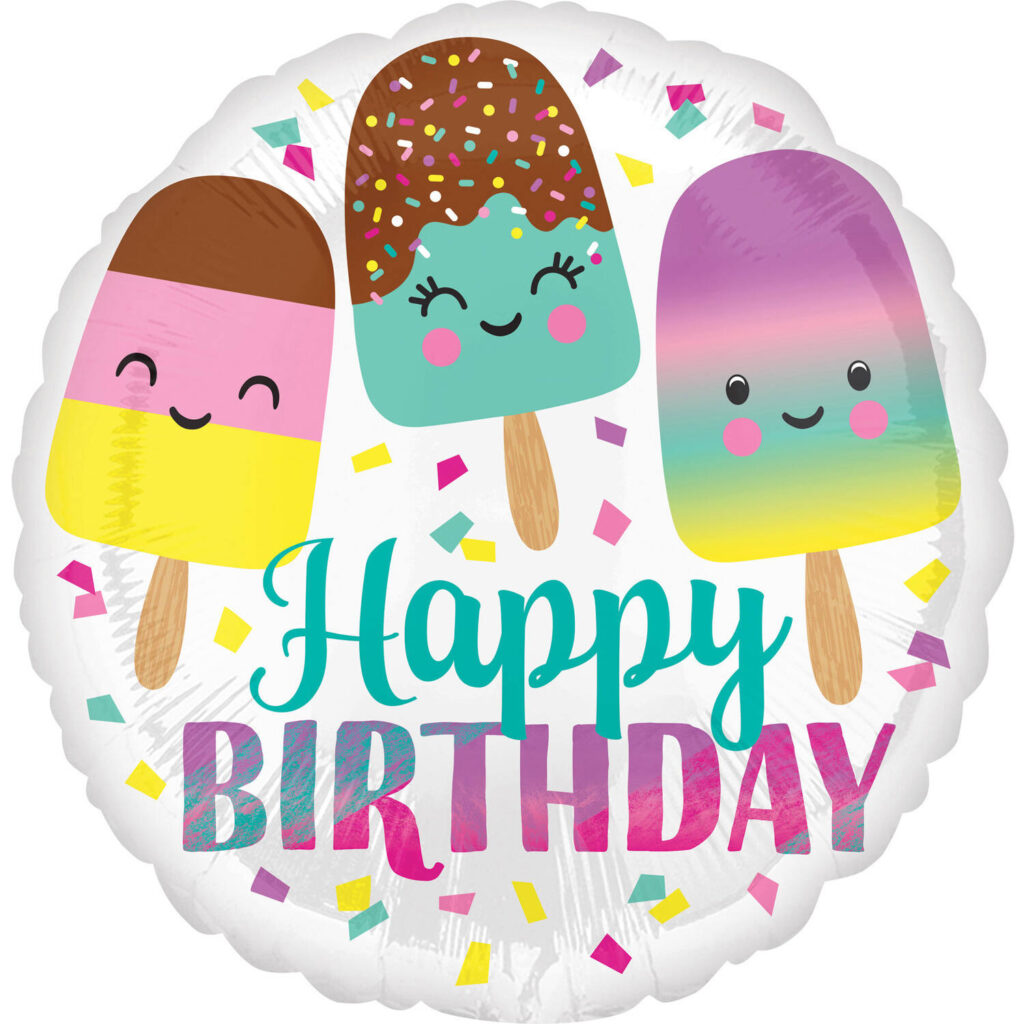 Balon HBD sladoledi