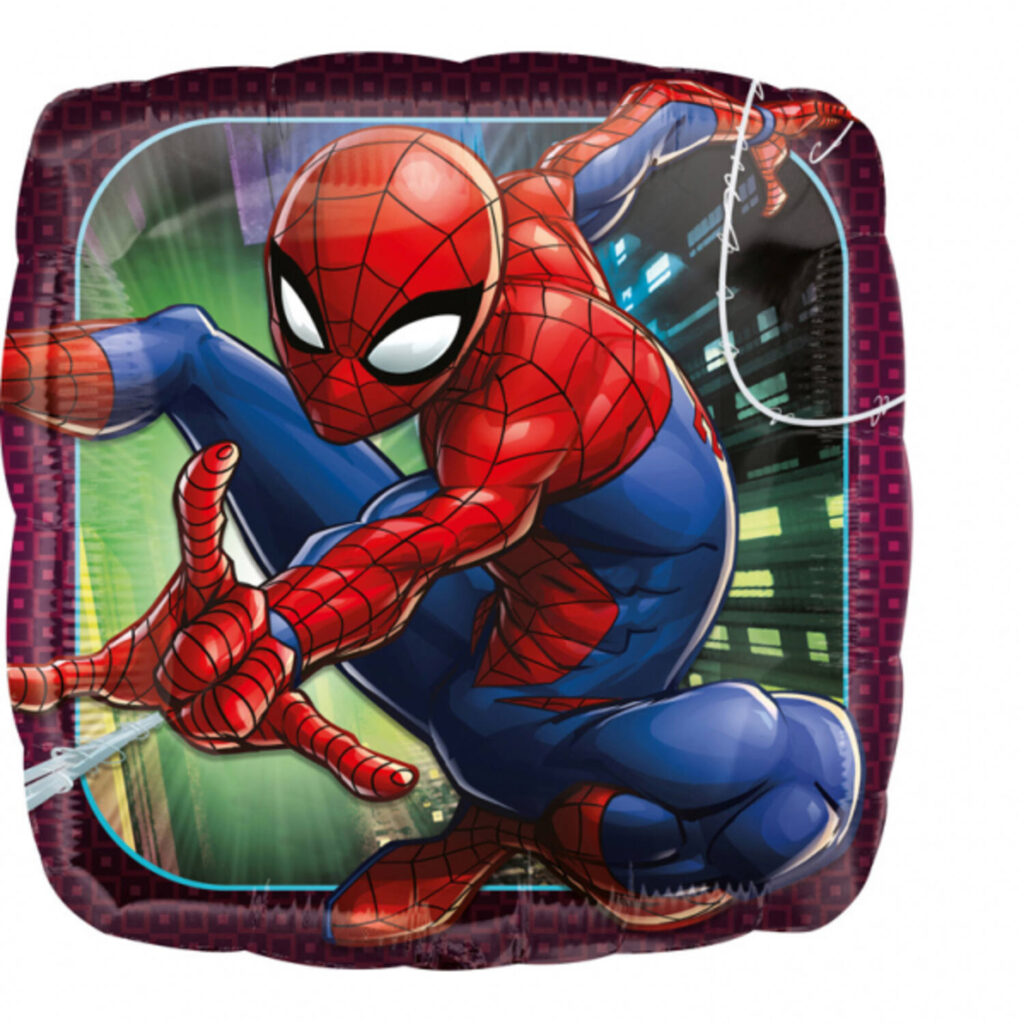 Balon Spiderman animated