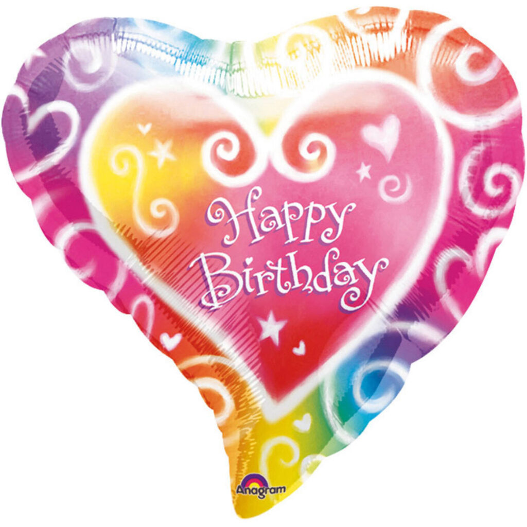Balon srce HBD
