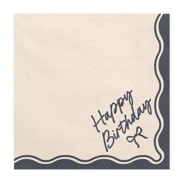 Salvete sa mašnicama Happy Birthday